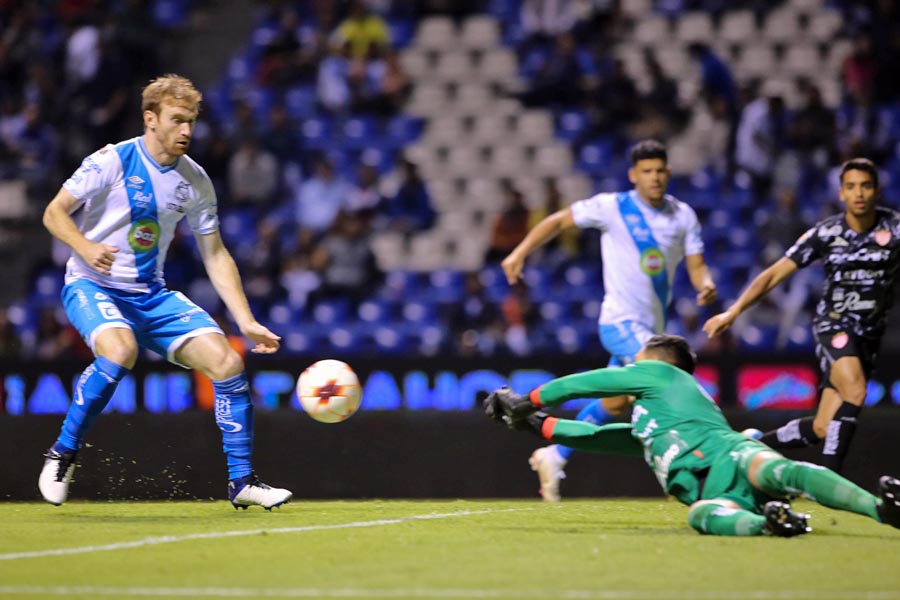 Cayó Club Puebla ante Necaxa por la mínima