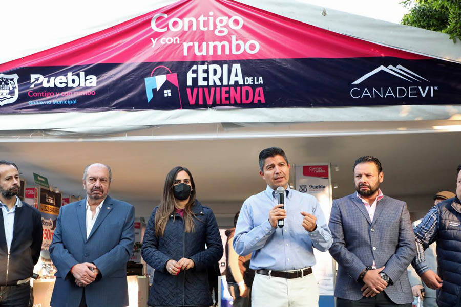 Inauguró Eduardo Rivera y CANADEVI Feria de la Vivienda