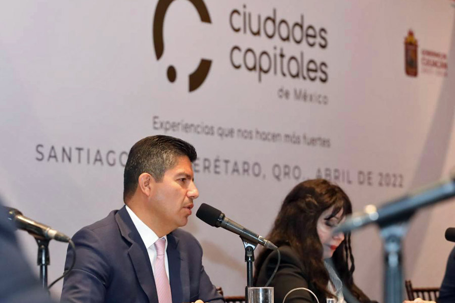 Participó Eduardo Rivera en plenaria de Ciudades Capitales