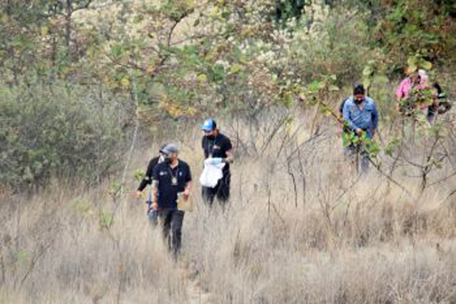 Descubrieron cráneo humano en San Andrés Cholula