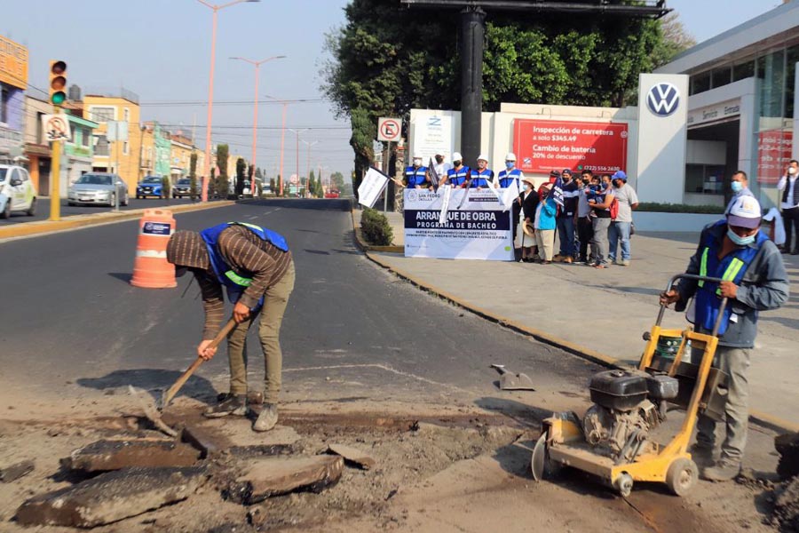 Inició Paola Angon bacheo intensivo en la cabecera municipal