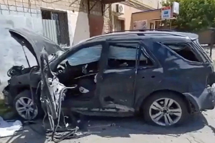 Estalló coche bomba en ciudad ucraniana de Melitopol