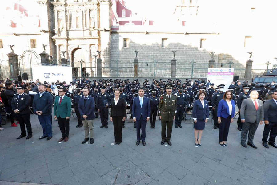 Suma policía municipal de Puebla 79 nuevos elementos