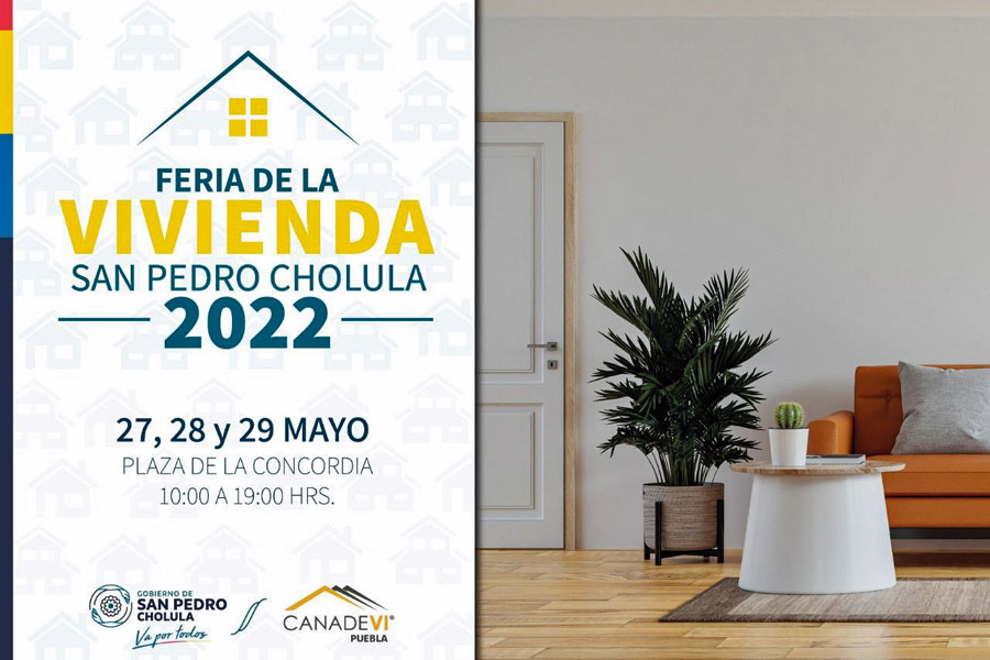 Realizará San Pedro Cholula Feria de la Vivienda 2022