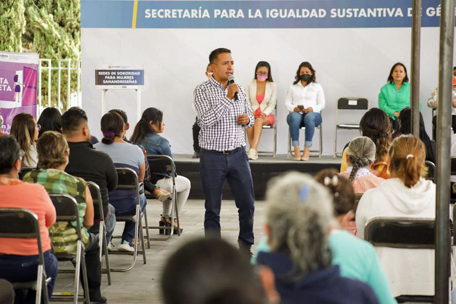 Inició Edmundo Tlatehui talleres de sororidad para mujeres