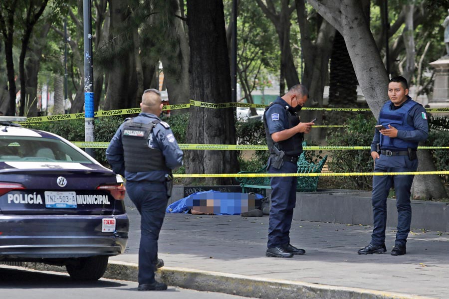 Murió indigente en banca del Paseo Bravo