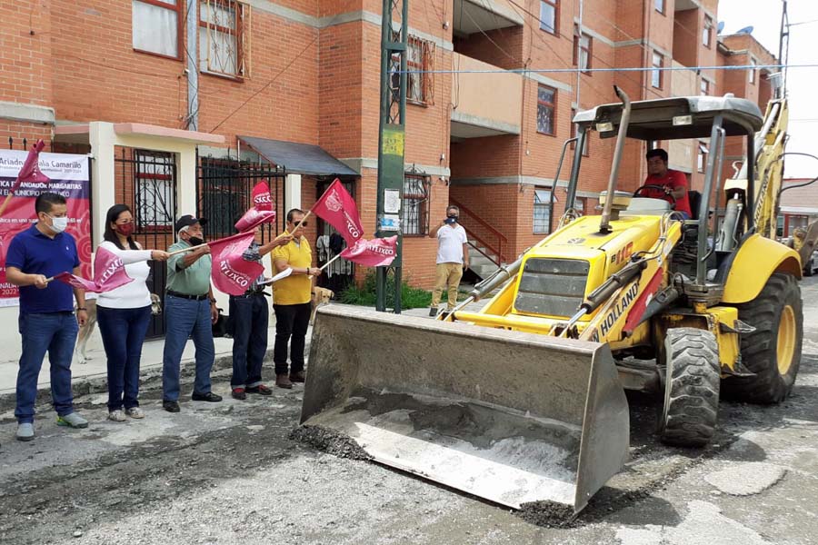 Realizó Ariadna Ayala gira de trabajo en colonias de Atlixco