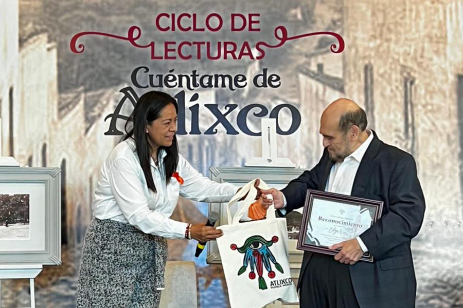 Impulsa Ariadna Ayala programa “Cuéntame de Atlixco”