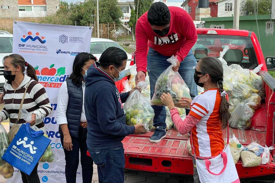 Inició DIF de Cuautlancingo el programa “MercaDIF” móvil