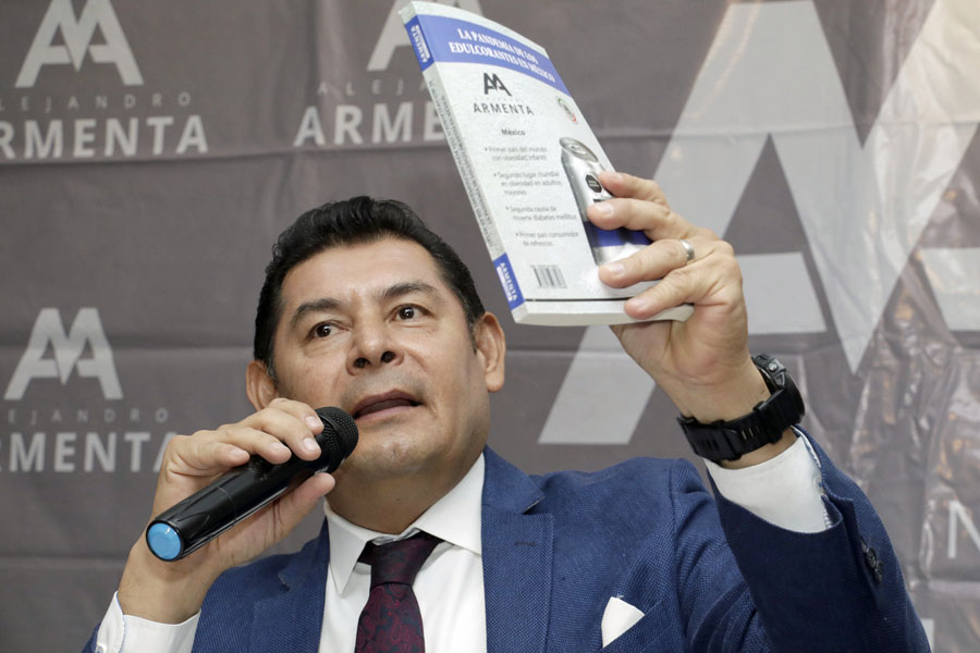 Se destapó Armenta para buscar la gubernatura de Puebla