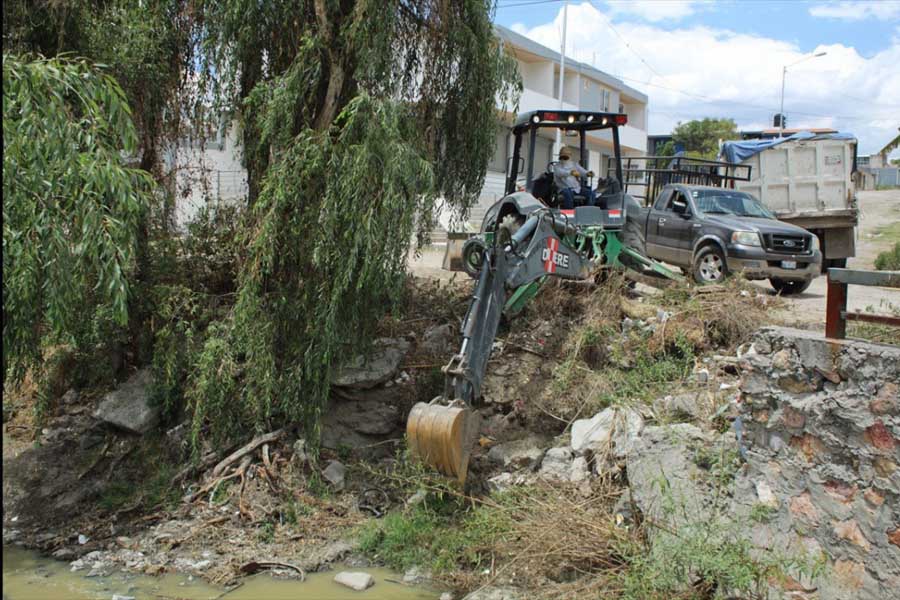 Realizan acciones para prevenir inundaciones