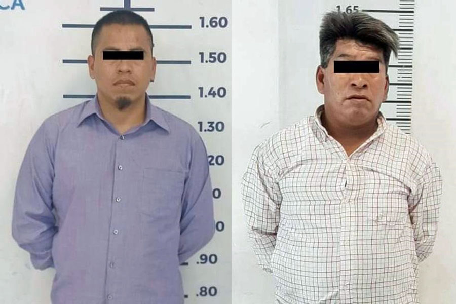 Detuvieron en Tlaxcalancingo a dos ladrones de transporte