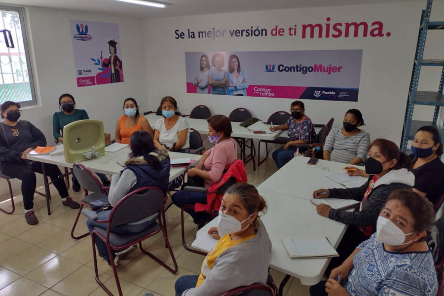 Terminaron cursos del programa Contigo Mujer 487 poblanas