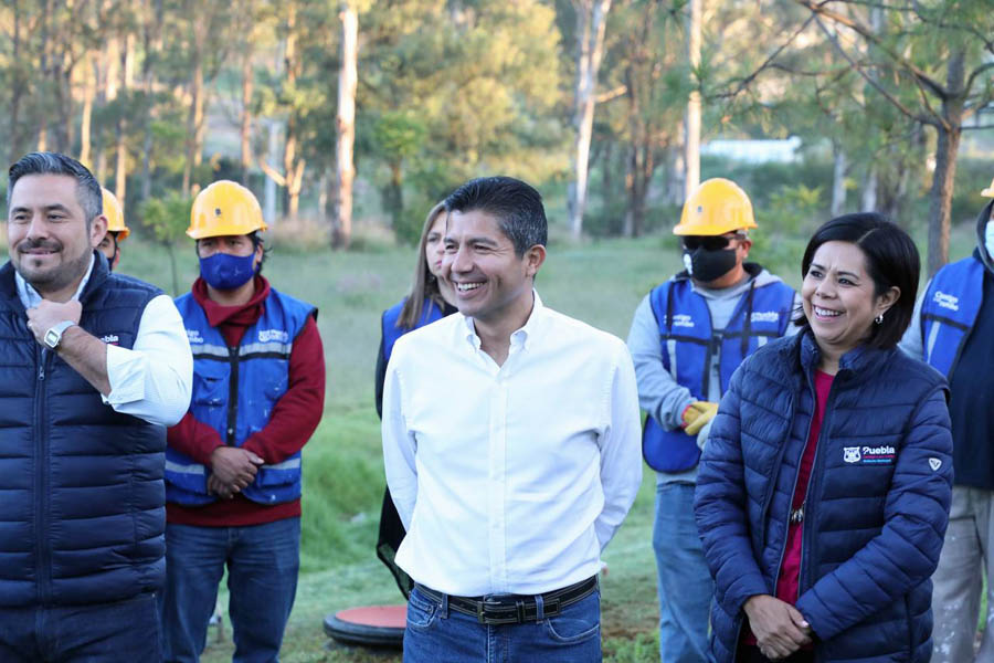 Inició Eduardo Rivera rehabilitación del Parque Amalucan