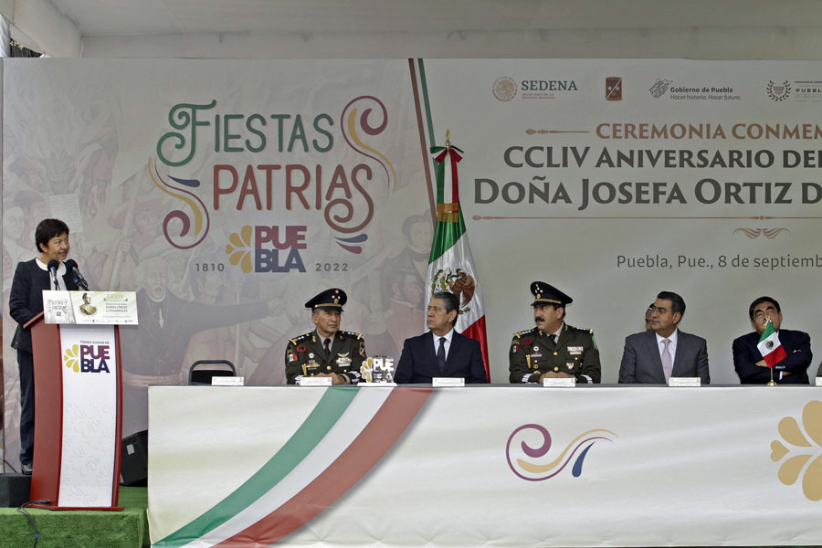 Encabezó Barbosa ceremonia del natalicio de La Corregidora