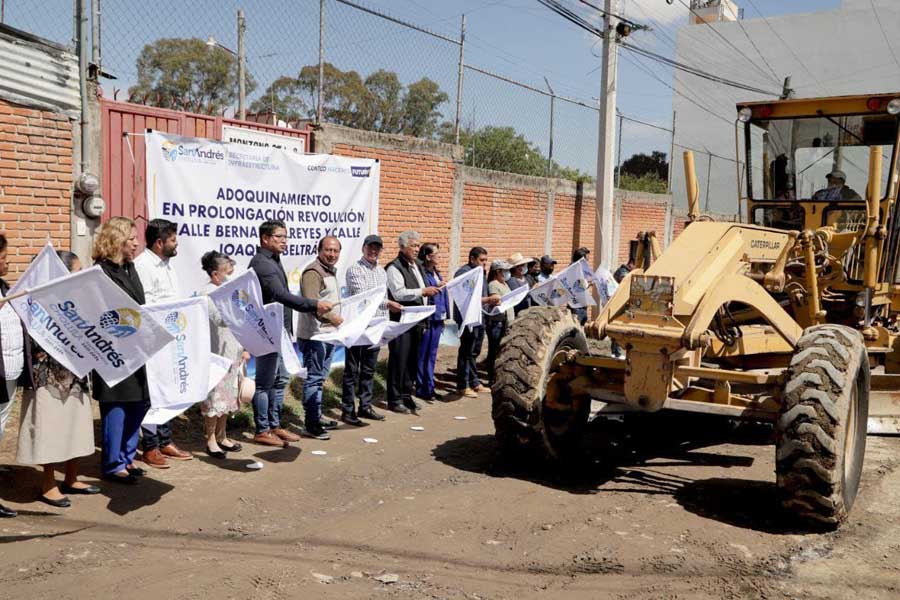 Inició Mundo Tlatehui obras en cabecera y Emiliano Zapata