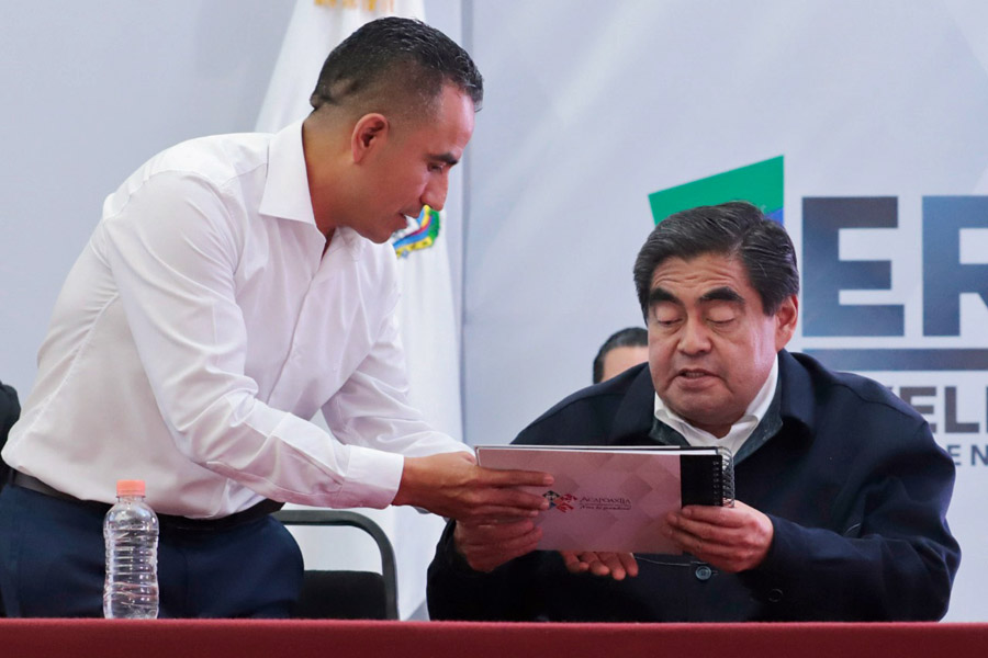 Anunció gobernador Barbosa obras en Zacapoaxtla y Teziutlán