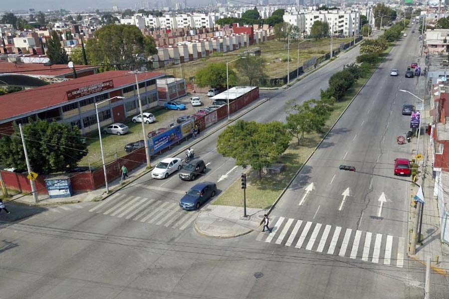 Entregó Eduardo Rivera mejora del Bulevar Municipio Libre