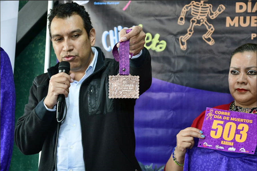 Presentaron la carrera de Día de Muertos Puebla 2022