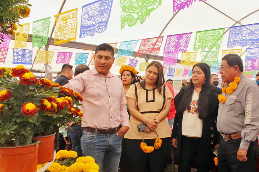 Puebla, primer lugar nacional en producción de cempasúchil