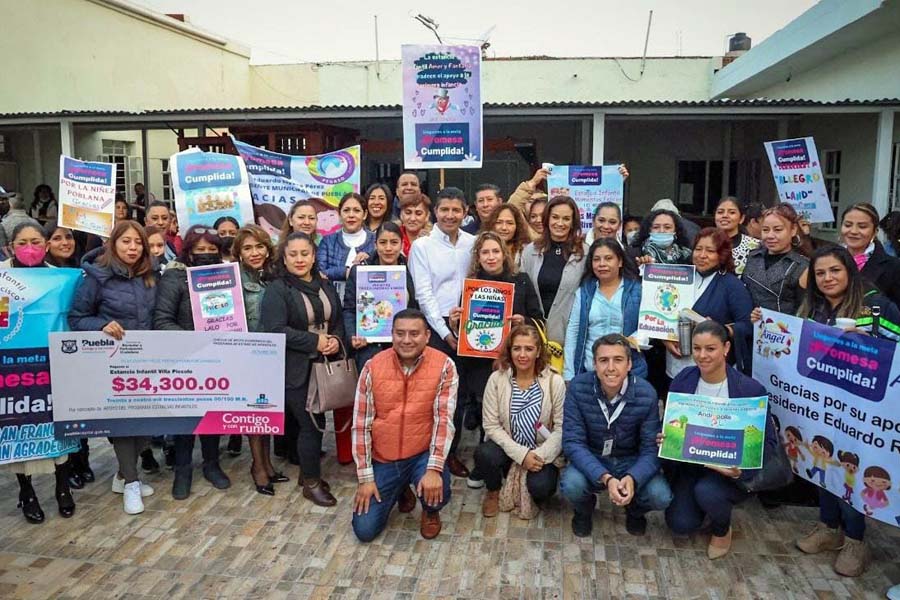 Programa de Estancias Infantiles apoya a 900 familias: ERP