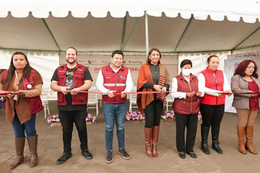 En Huejotzingo hizo Secretaría del Trabajo Feria de Empleo