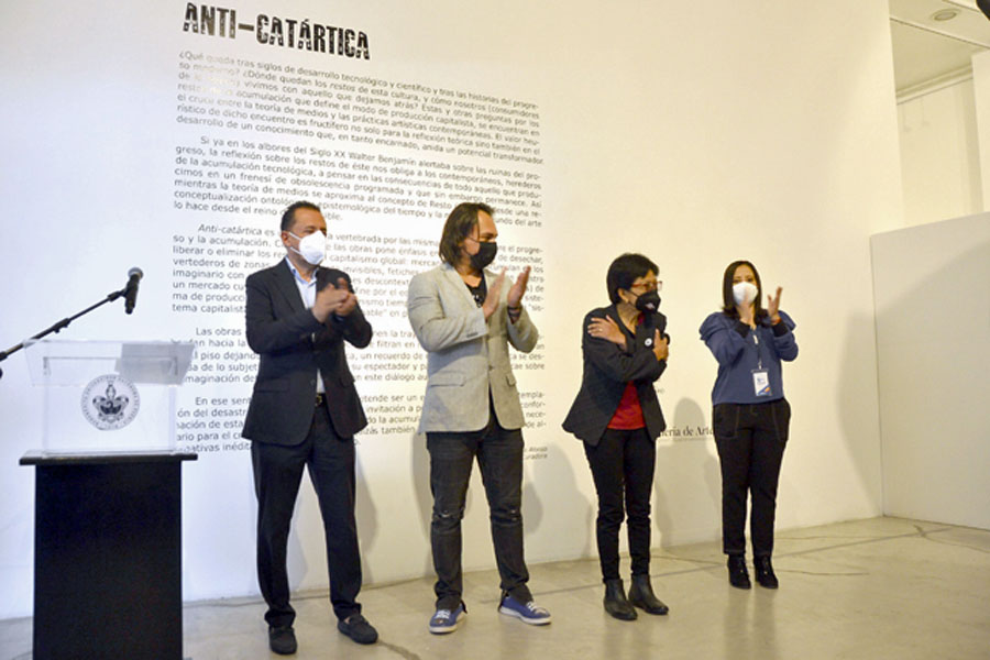 Inauguró rectora de la BUAP exposición Anti-catártica