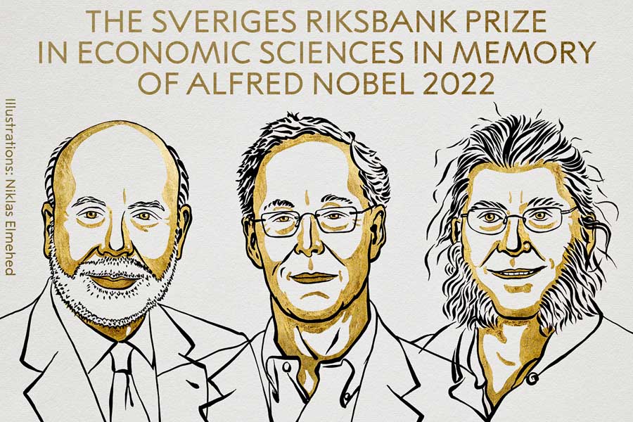 Ganaron premio Nobel de Economía a tres estadounidenses