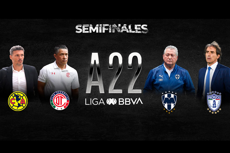 Listas las semifinales del Apertura 2022 de la Liga MX