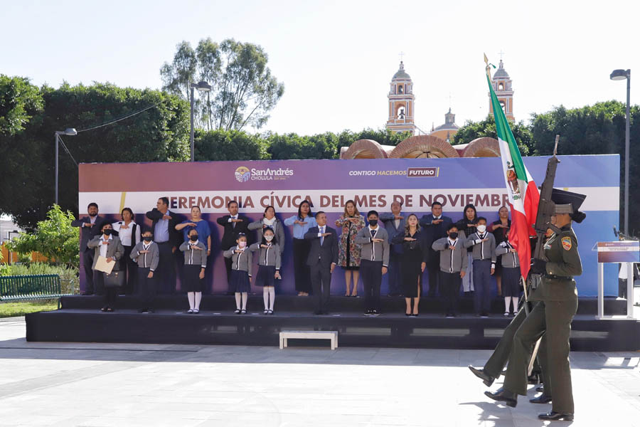 Encabezó Mundo Tlatehui ceremonia del mes de noviembre