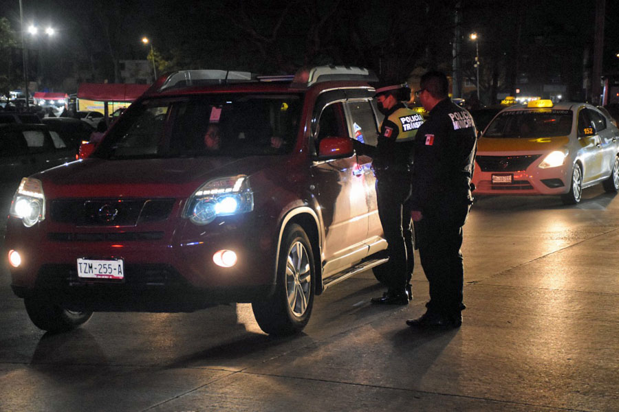 Clausuró Ayuntamiento 6 bares y detuvo a 24 chóferes ebrios