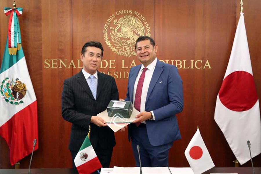 Se reunió Alejandro Armenta con embajador de Japón