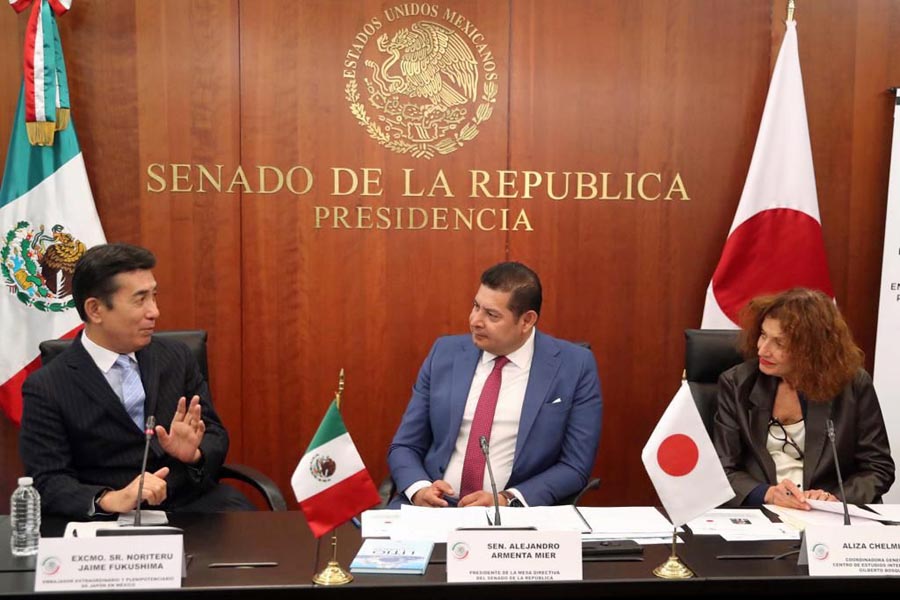 Se reunió Alejandro Armenta con embajador de Japón