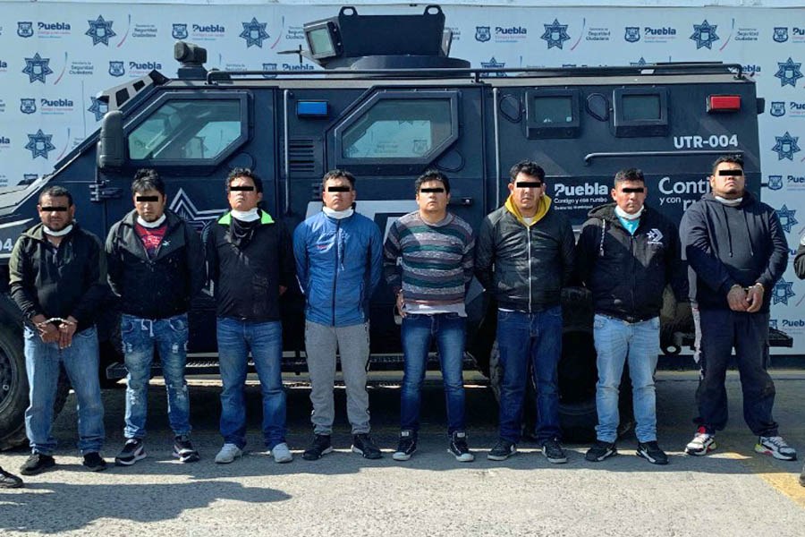 Desmanteló policía de Puebla a banda de "Los Millonarios”