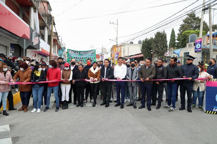 Inauguró Eduardo Rivera Camino Nacional de la Romero Vargas