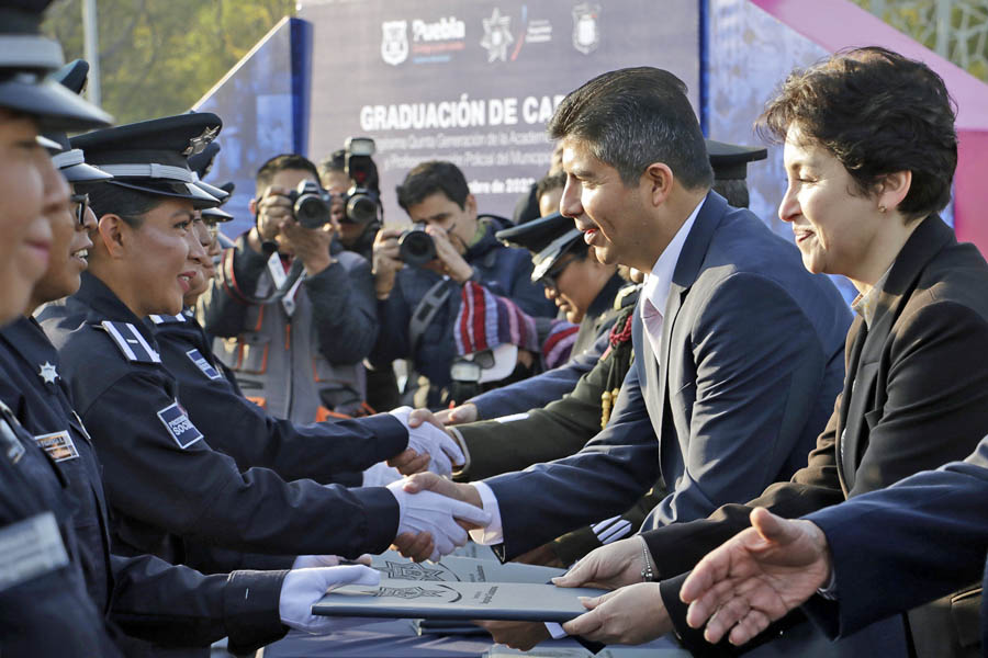 Su suman 79 nuevos policías al Ayuntamiento de Puebla