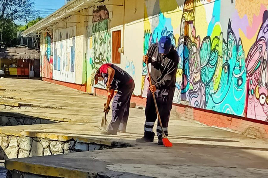 Sigue Ayuntamiento de Puebla con mantenimiento a mercados