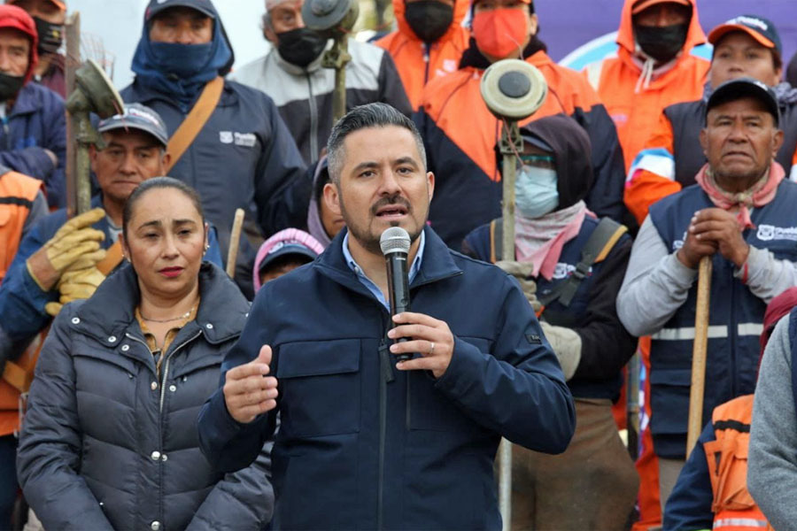 Inició Ayuntamiento jornada de limpieza en Bulevar 5 de mayo