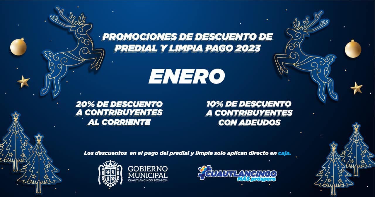 Anunció Cuautlancingo nuevos descuentos en pago predial 2023