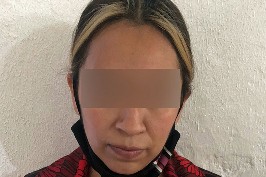 Detienen a mujer por intentar meter tachas a San Miguel