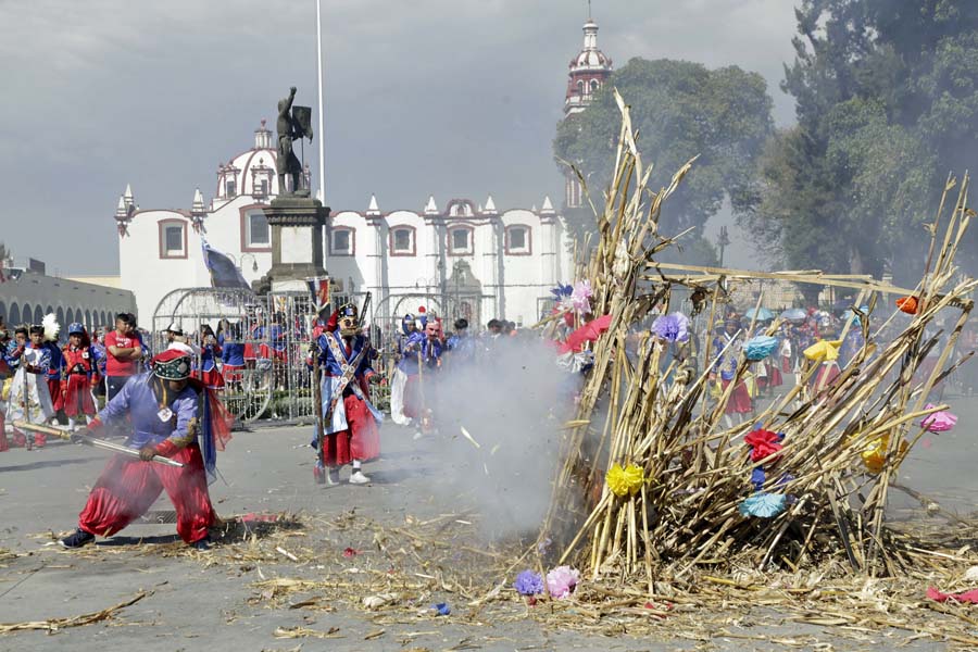 Con saldo blanco se realizó el Carnaval de Cholula 2023