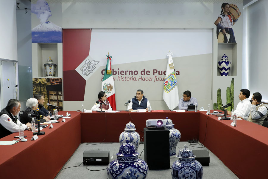 Asistió Céspedes a presentación de Agenda de PC Puebla 2023