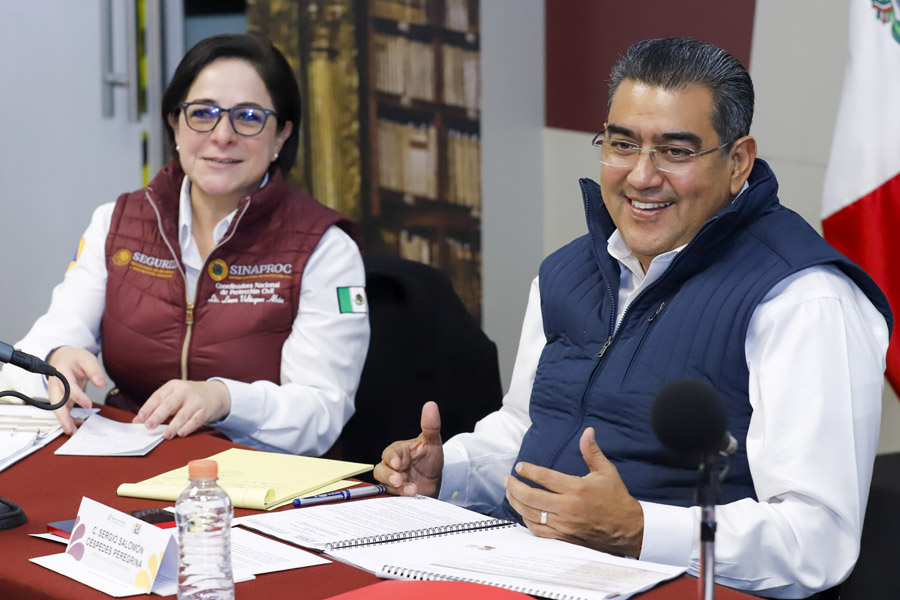 Asistió Céspedes a presentación de Agenda de PC Puebla 2023