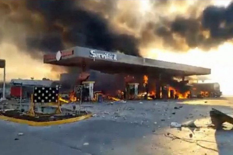 Dejó explosión de pipa en gasolinera de Tula 2 muertos