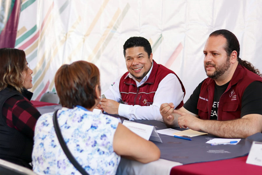 En Huauchinango inauguró Gabriel Biestro Feria de Empleo