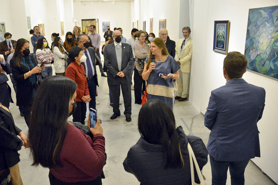 Inauguró Lilia Cedillo “Una holandesa enamorada de México”