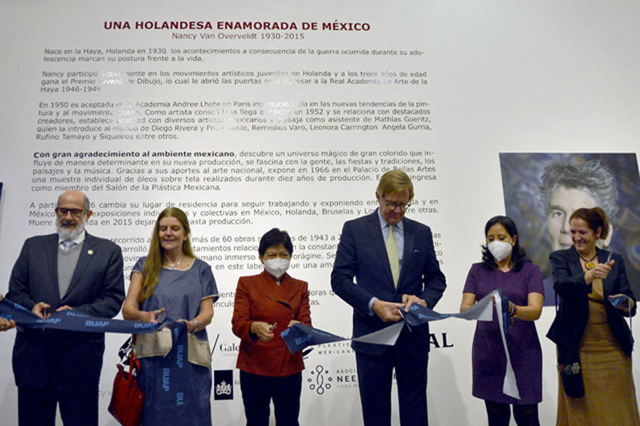 Inauguró Lilia Cedillo “Una holandesa enamorada de México”