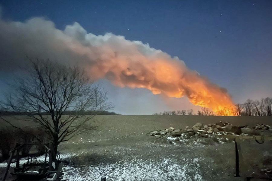 Desastre ambiental en Ohio por percance de tren con químicos