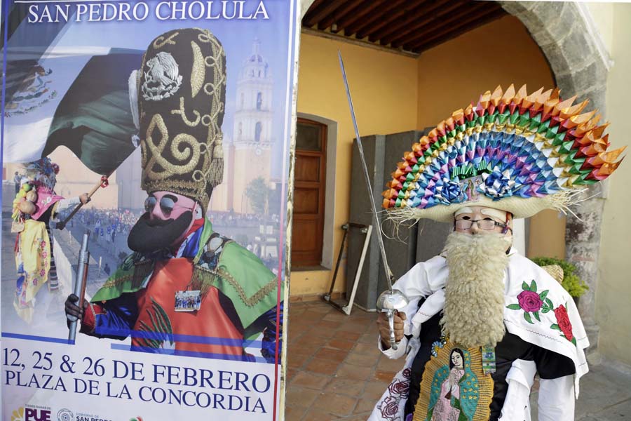 Presentaron el carnaval de San Pedro Cholula 2023