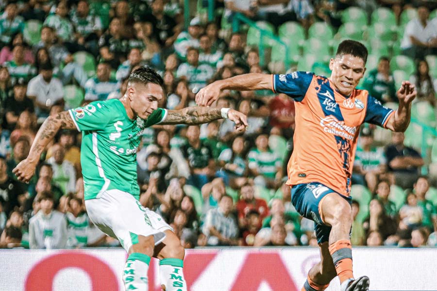 Perdió Club Puebla contra Santos 3-2 en la Comarca